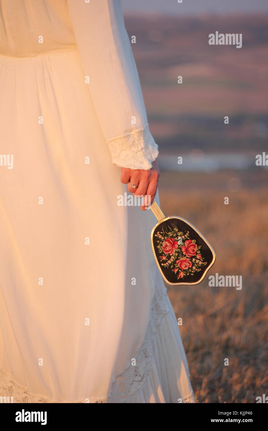 Hand mirror antique hi-res stock photography and images - Alamy