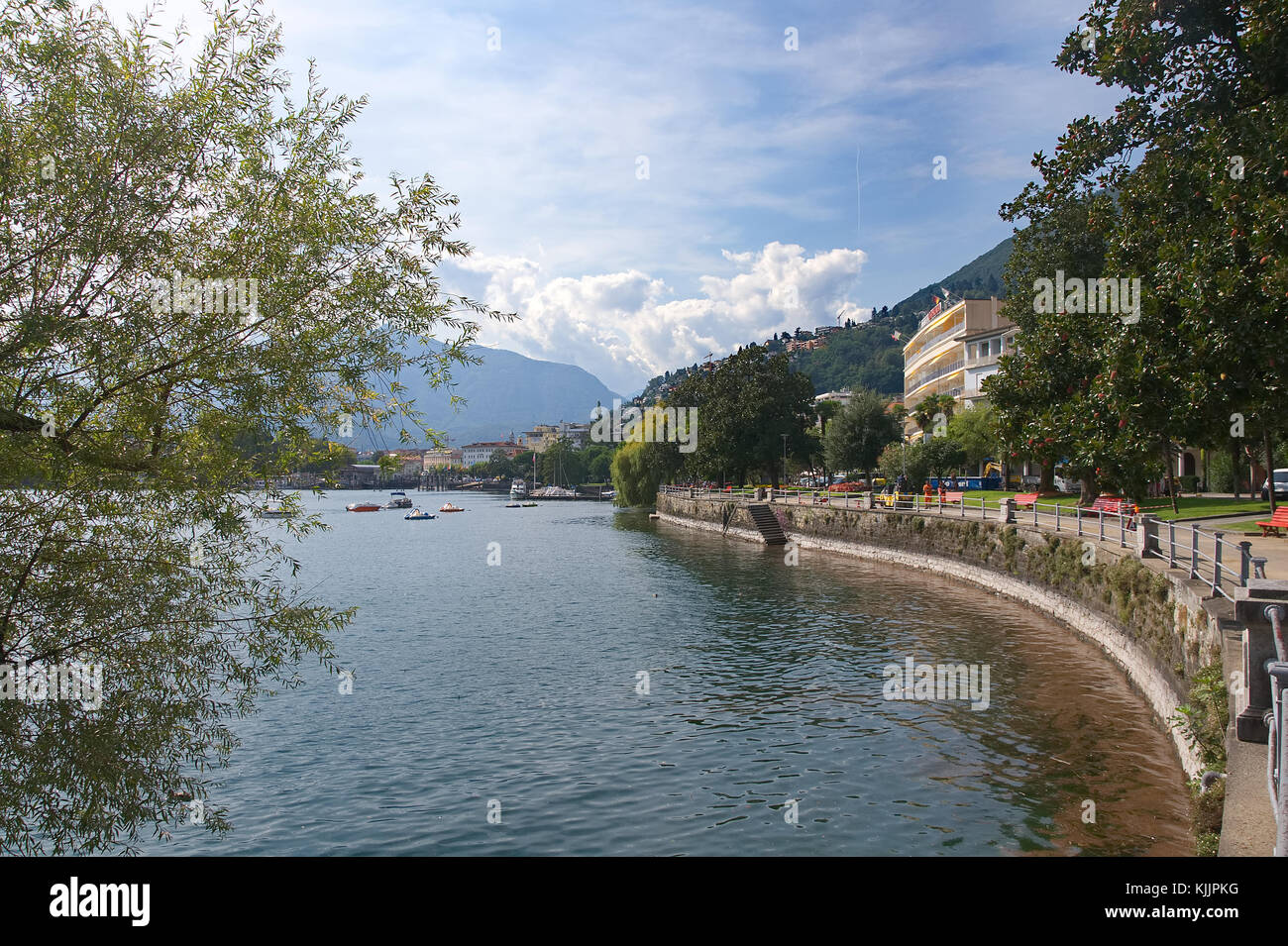 Locarno - Lake Maggiore - Switzerland Stock Photo - Alamy