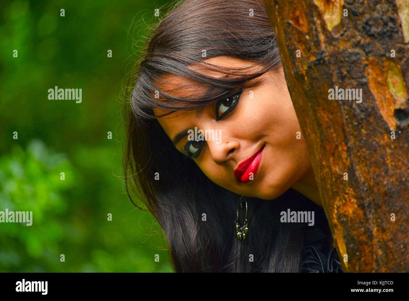Indian college girl hi-res stock photography and images - Alamy