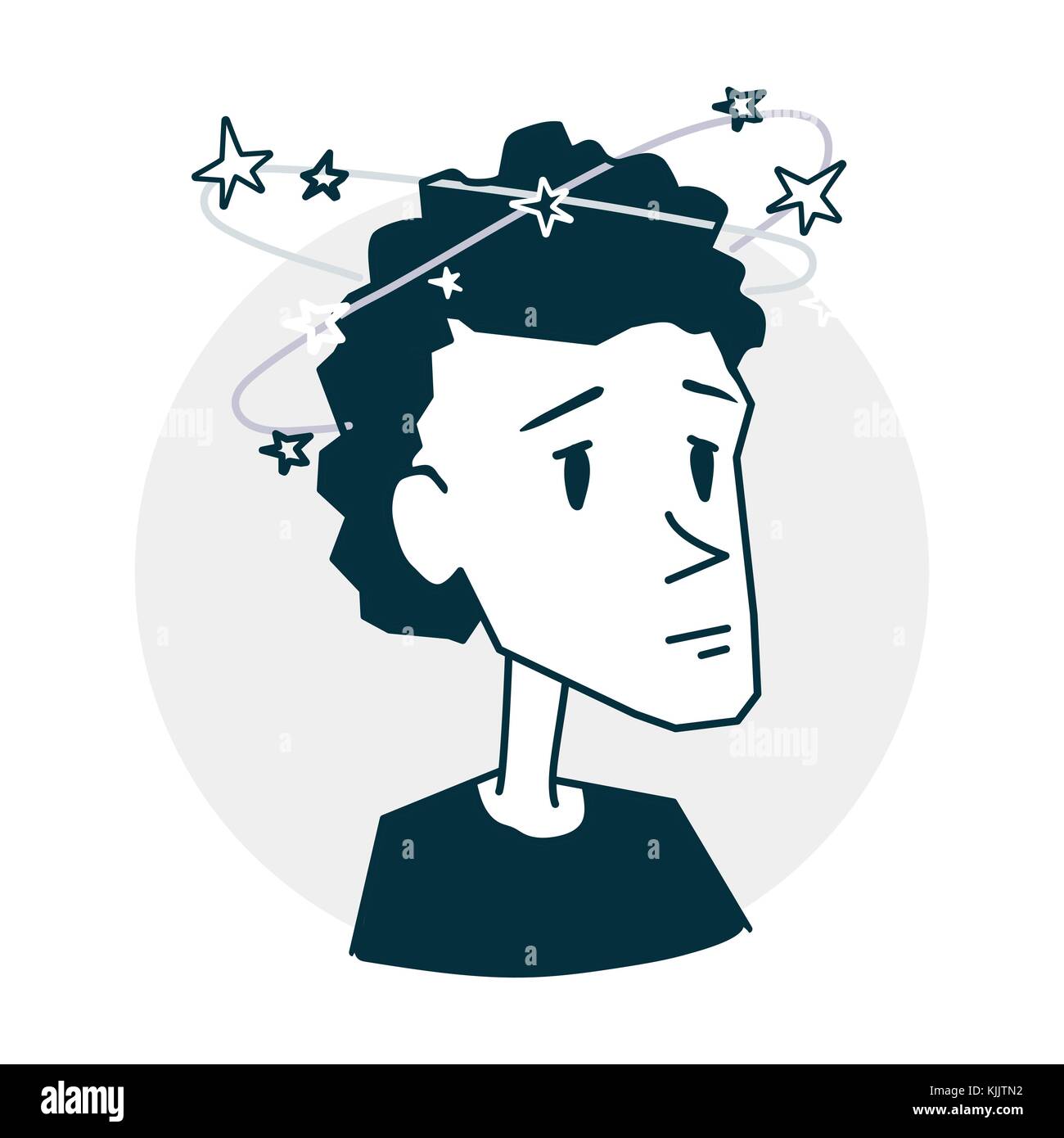 Person dizzy and headache Stock Vector Image & Art Alamy