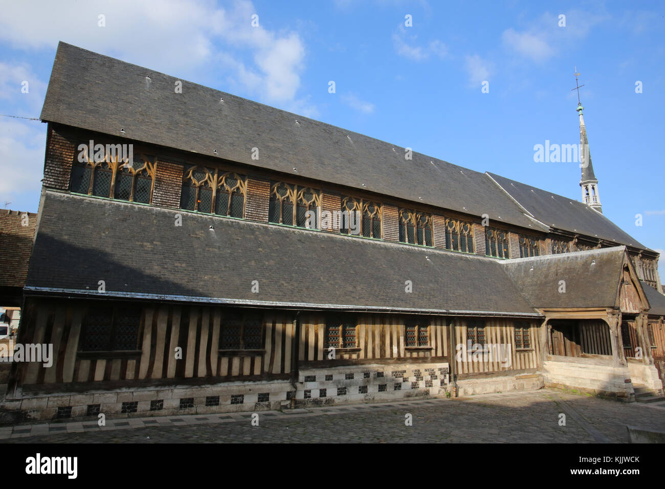 Sainte Catherine's church, Honfleur Stock Photo Alamy