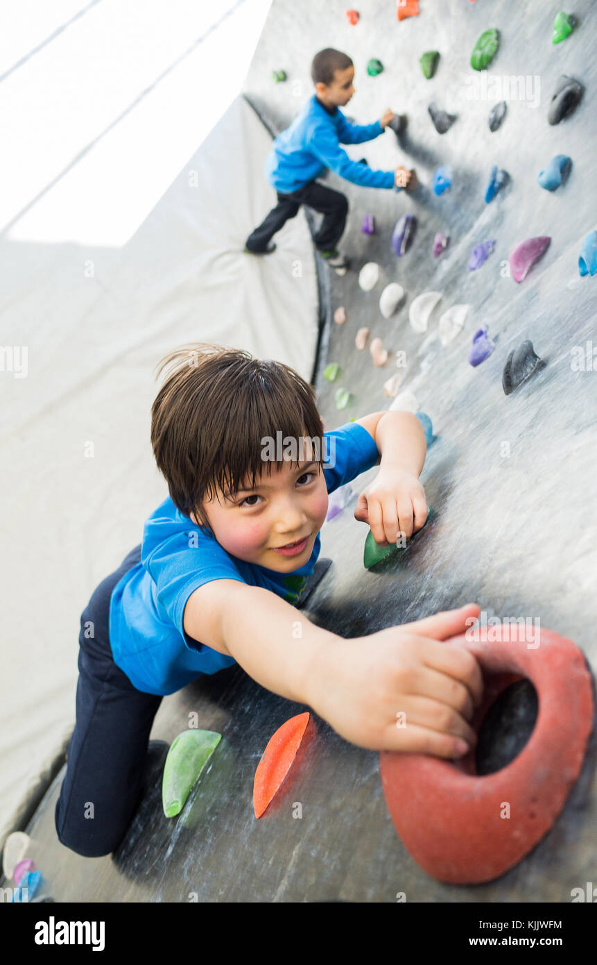 Rock climbing. France Stock Photo Alamy