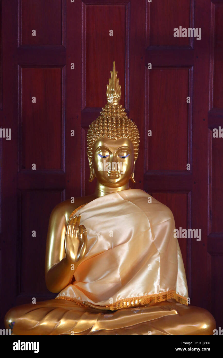 Buddha statue in Wat Sai Toi, Hua Hin. Thailand. Stock Photo