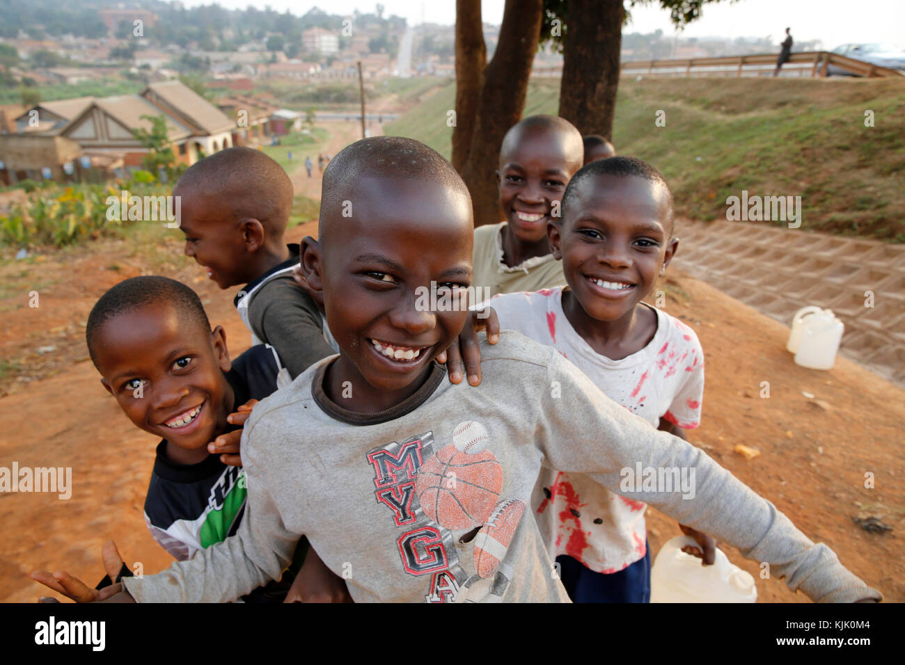 Ugandan children. Uganda Stock Photo
