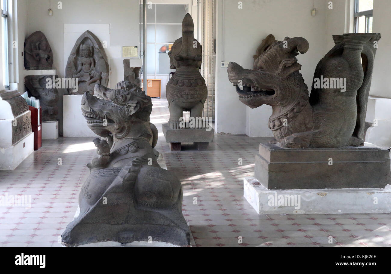 Museum of Cham Sculpture. Danang. Vietnam. Stock Photo