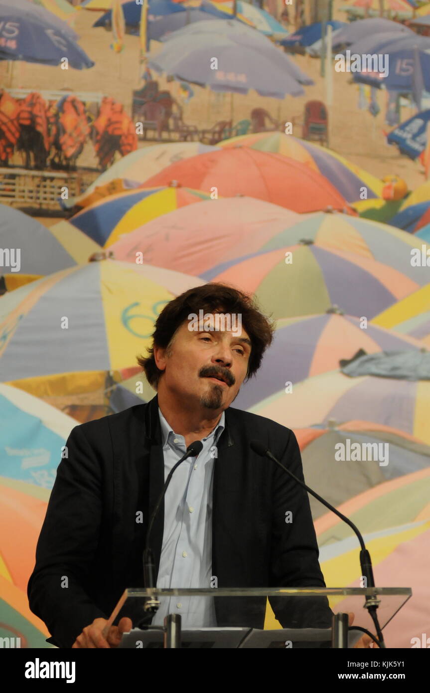 Thierry Raspail, Director of Lyon Contemporary Art Biennale, France ...