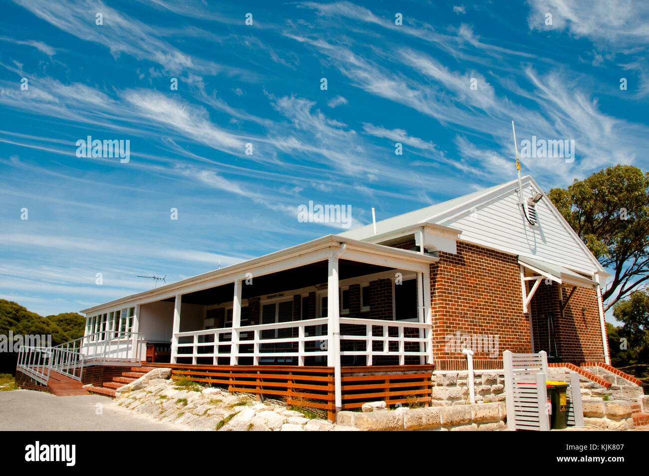 Kingstown Barracks - Rottnest Island - Australia Stock Photo