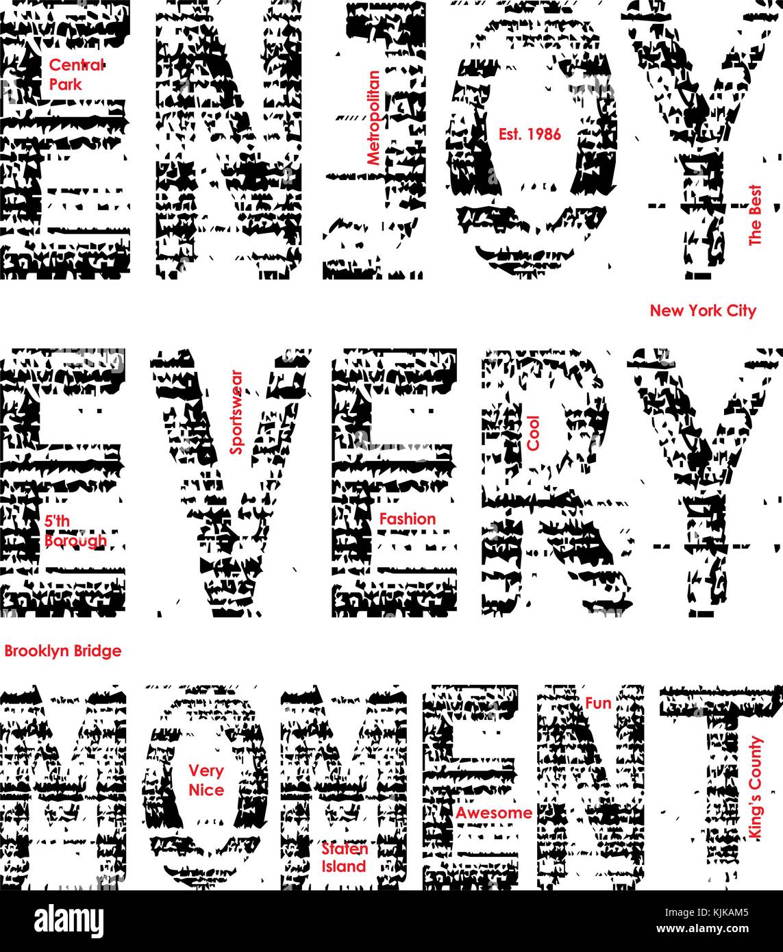 Print and typography Stock Vector Images - Alamy