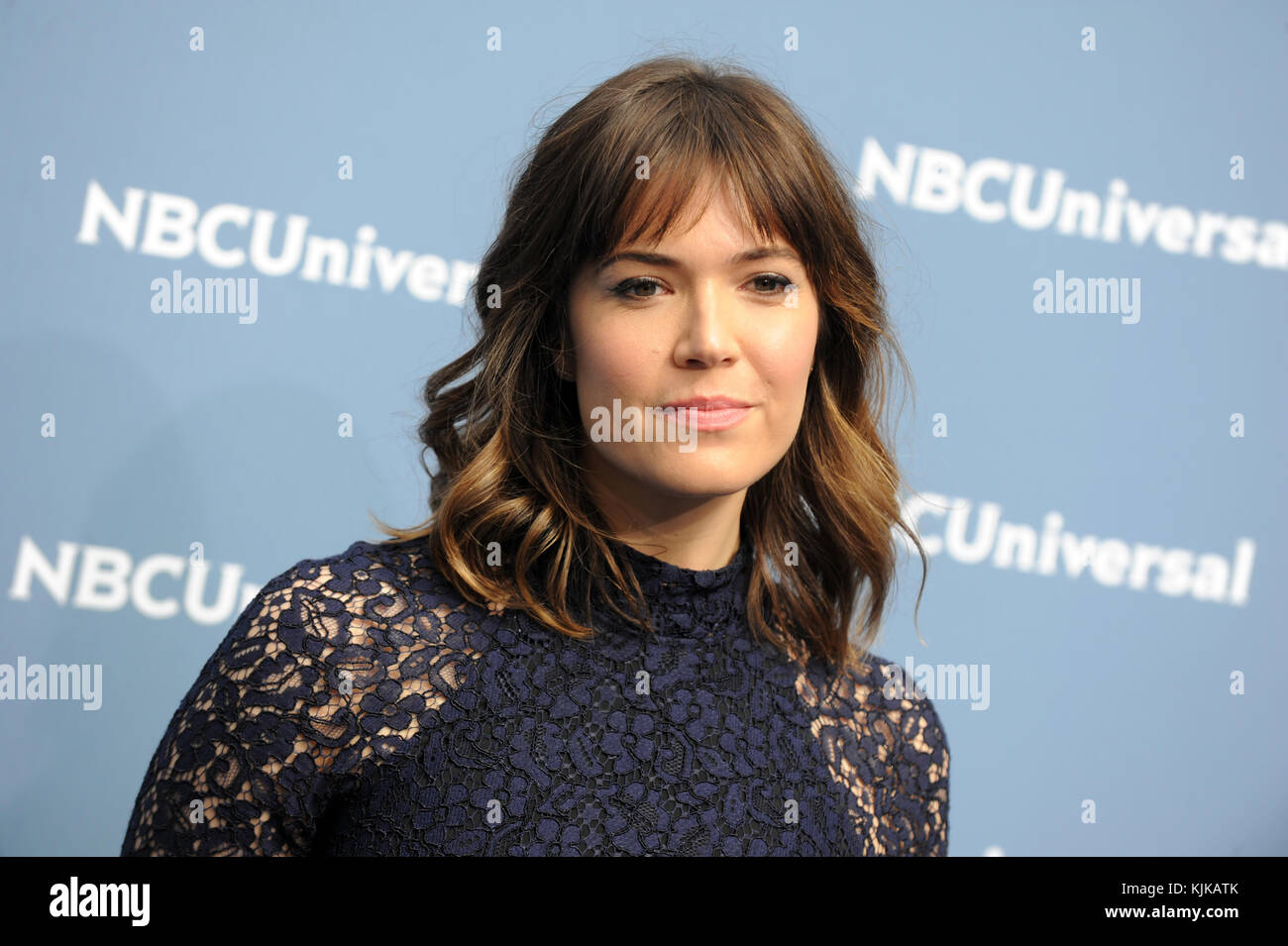 NEW YORK, NY MAY 16 Mandy Moore attends the NBCUniversal 2016