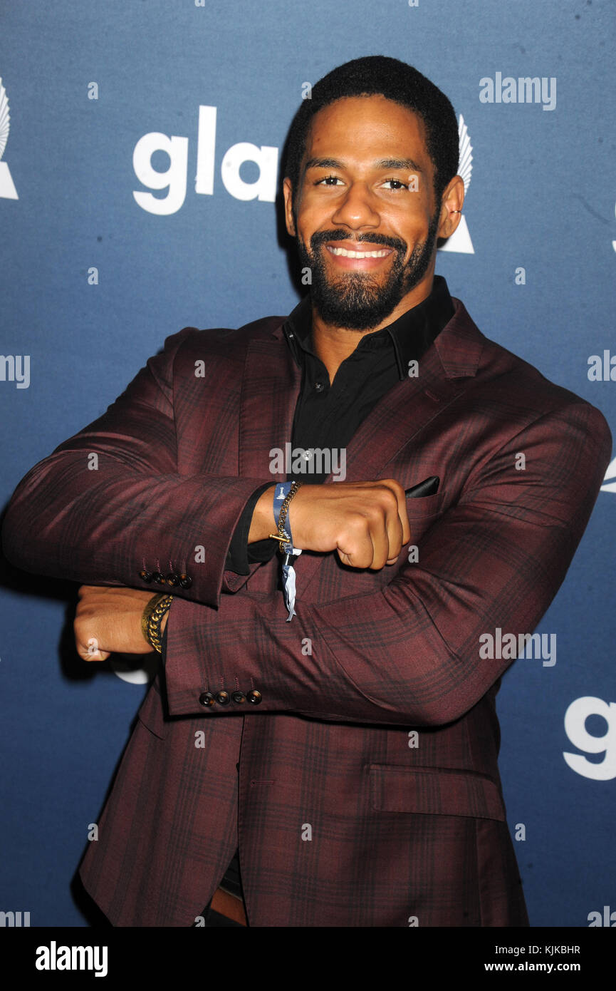 NEW YORK, NY - MAY 14: Darren Young attends the 27th Annual GLAAD Media ...