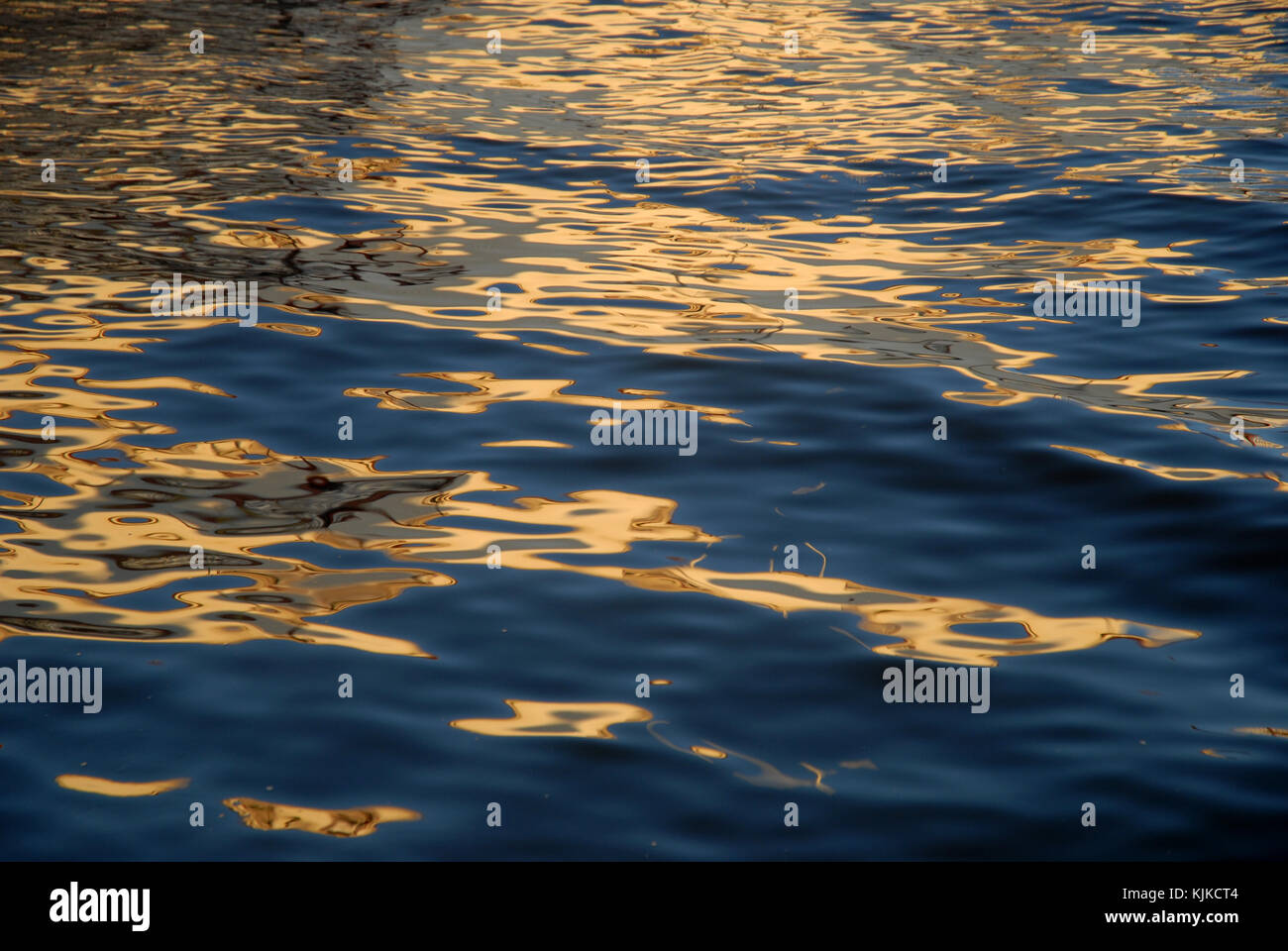 Abstract reflections of water ripples and bubbles, swan river, Perth ...