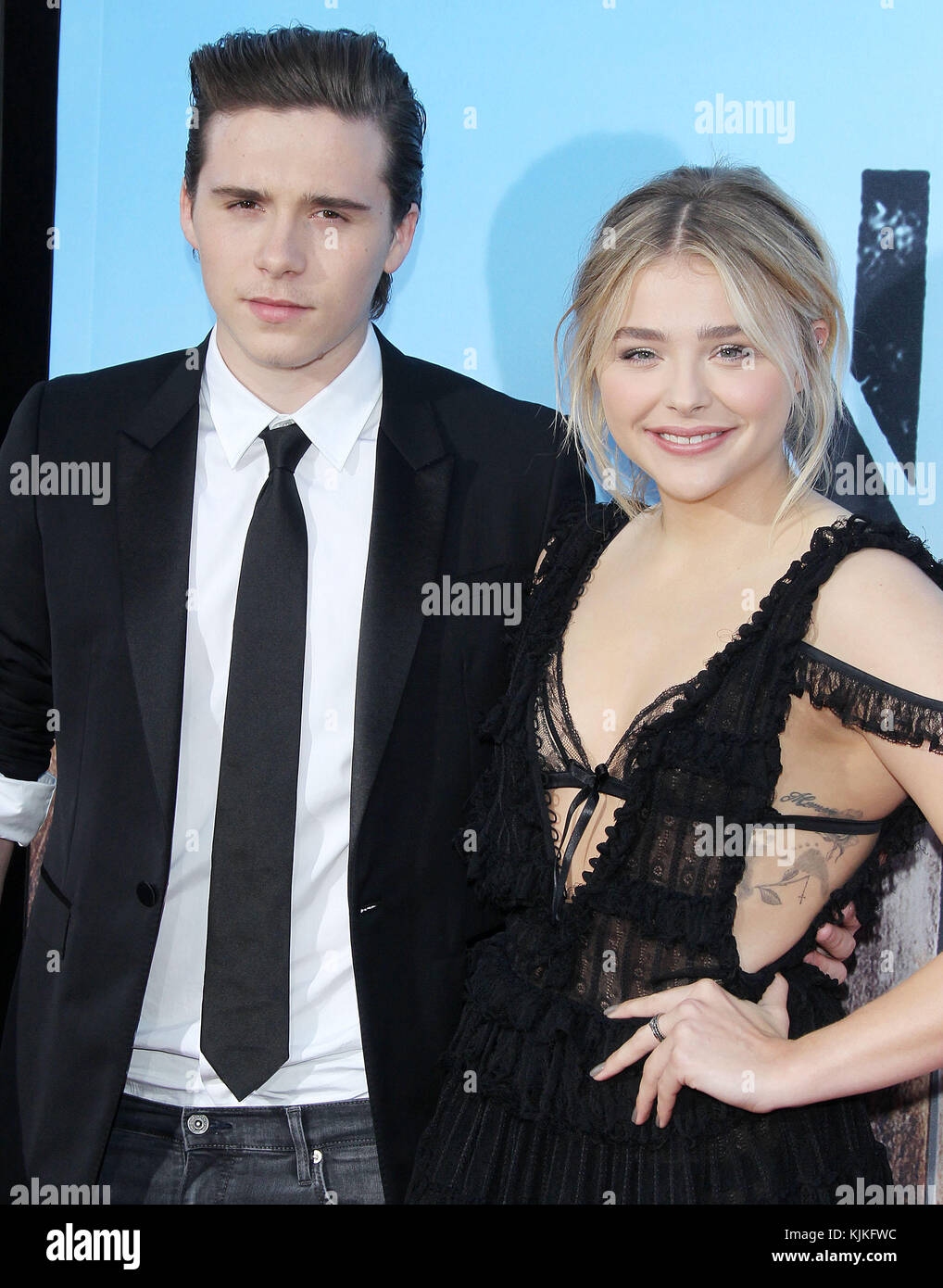 Chloe Grace Moretz and Brooklyn Beckham in NYC June 2016