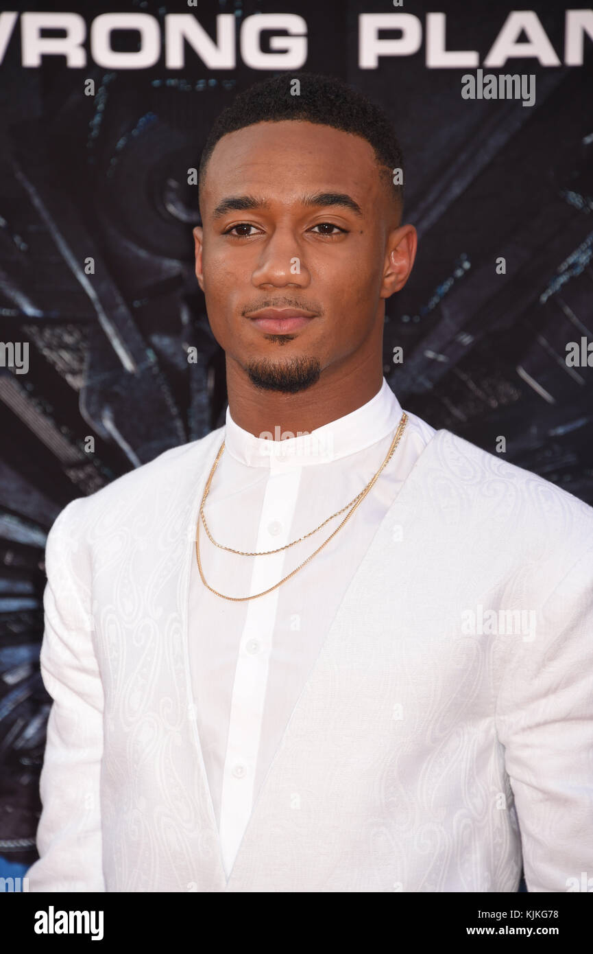 Hollywood Ca June Jessie Usher Arrives For The Premiere Of th Century Fox S Independence Day