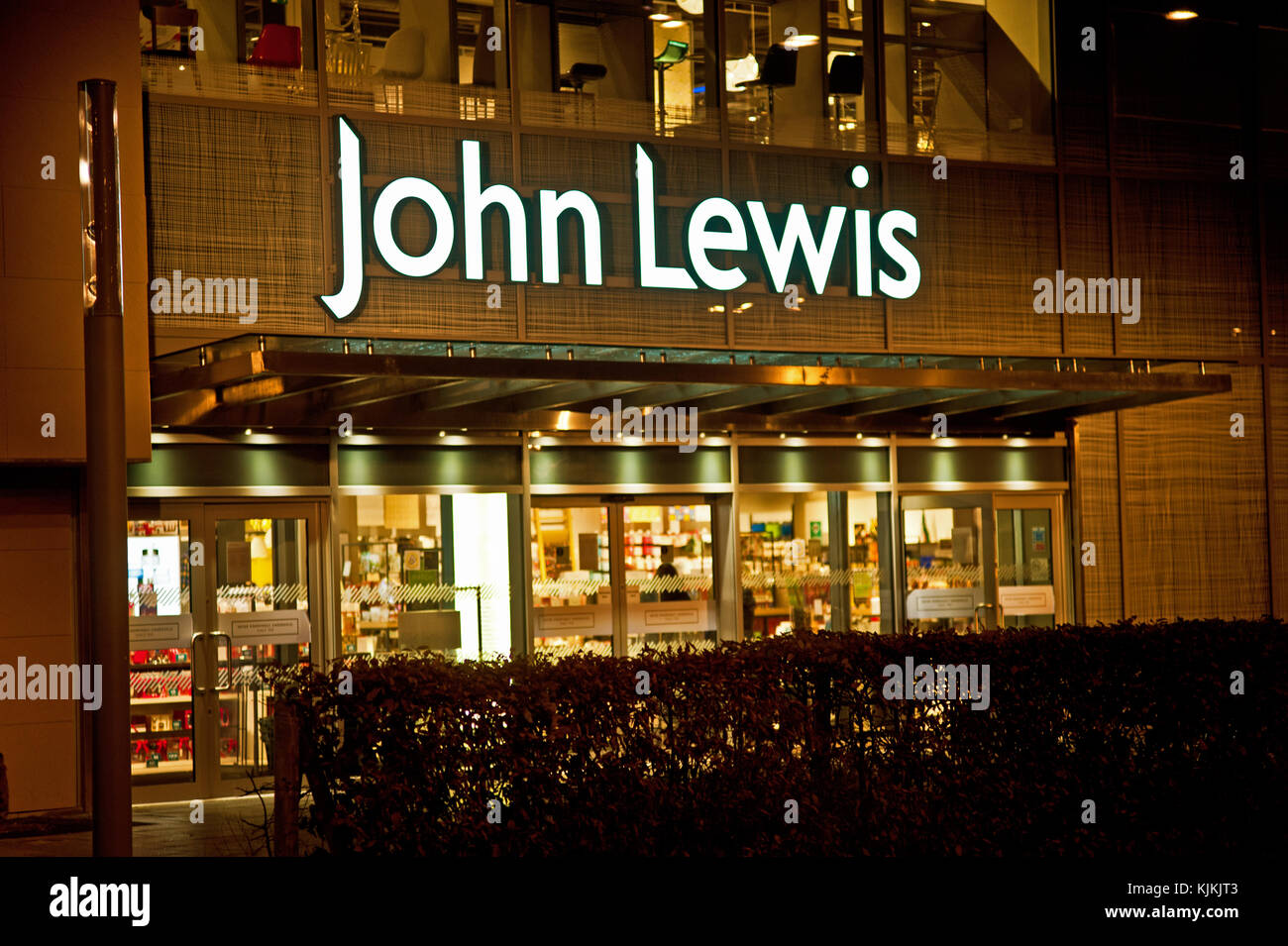John Lewis store, Vanguard Shopping centre, York Stock Photo Alamy