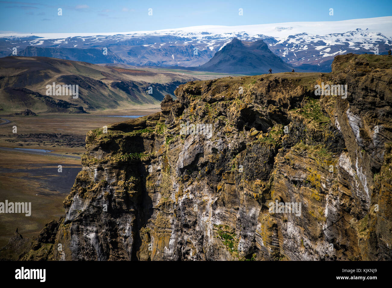 Nomadesse. Sn¾fellnes snow mountain. Geysir. Iceland. Stock Photo