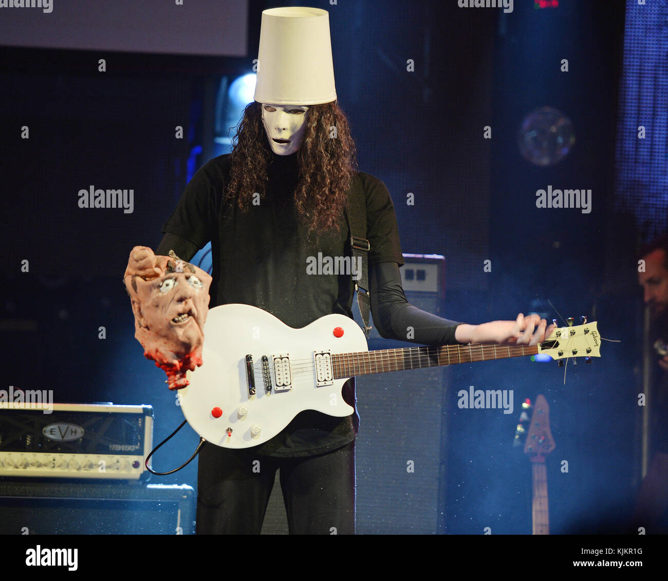 FORT LAUDERDALE, FL FEBRUARY 28 Brian Patrick Carroll AKA Buckethead