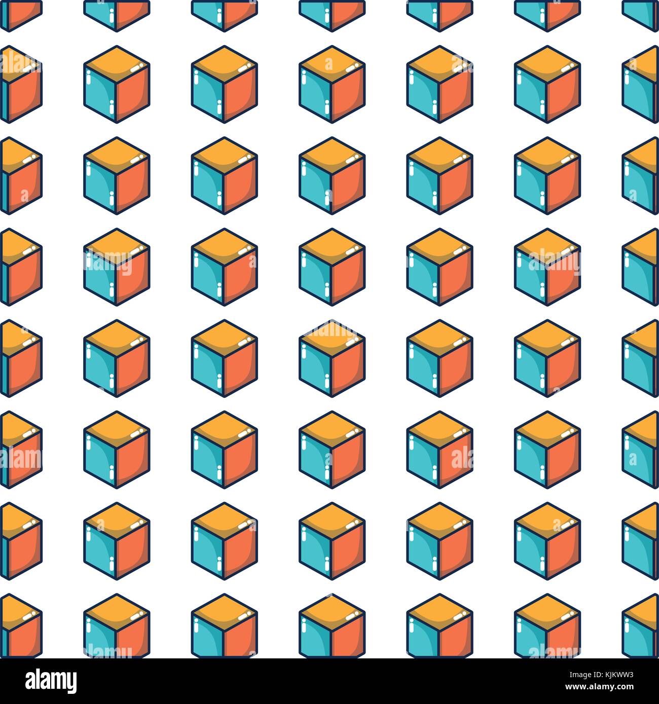 Cube shape design Stock Vector Image & Art - Alamy