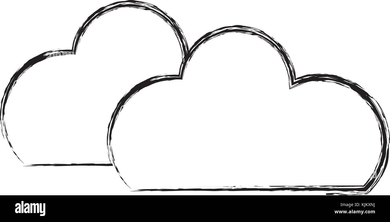 Isolated clouds design Stock Vector Image & Art - Alamy
