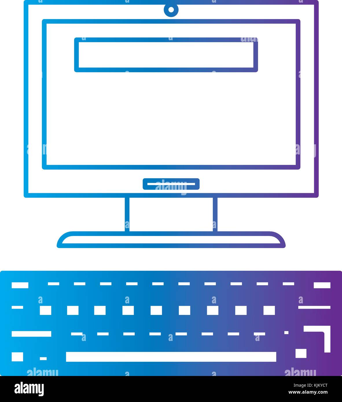 Isolated computer design Stock Vector Image & Art - Alamy