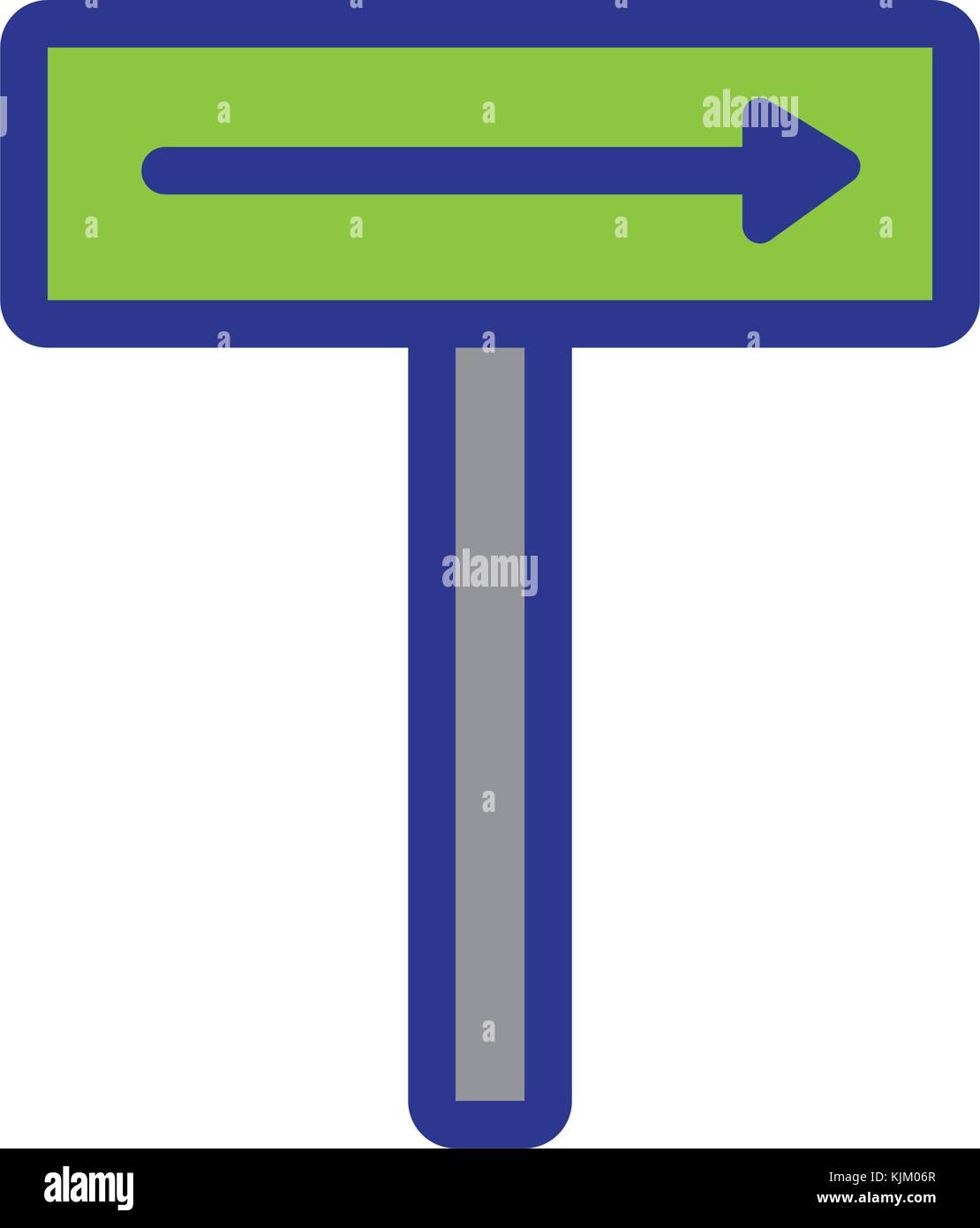 Isolated road sign design Stock Vector Image & Art - Alamy