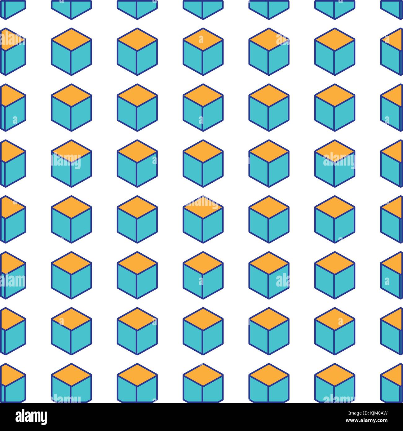 Cube shape design Stock Vector Image & Art - Alamy