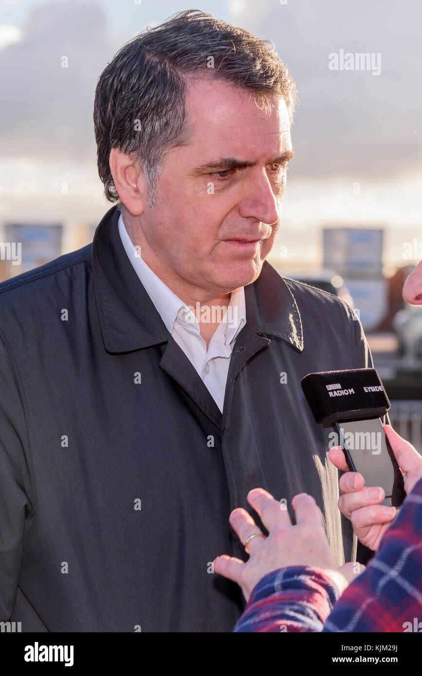 Metroplitain Mayor of Liverpool Steve Rotherham M.P. Stock Photo