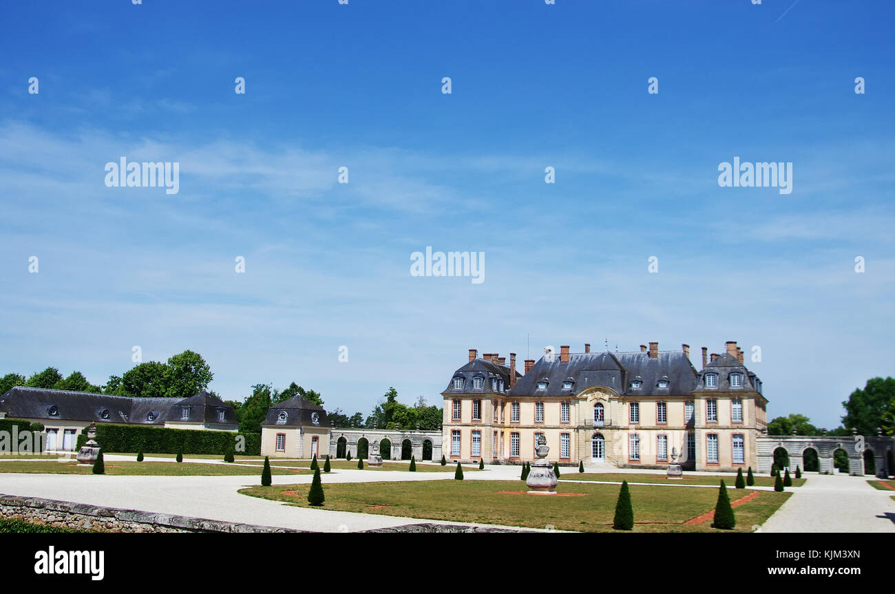 Castle de La Motte Tilly France Stock Photo Alamy