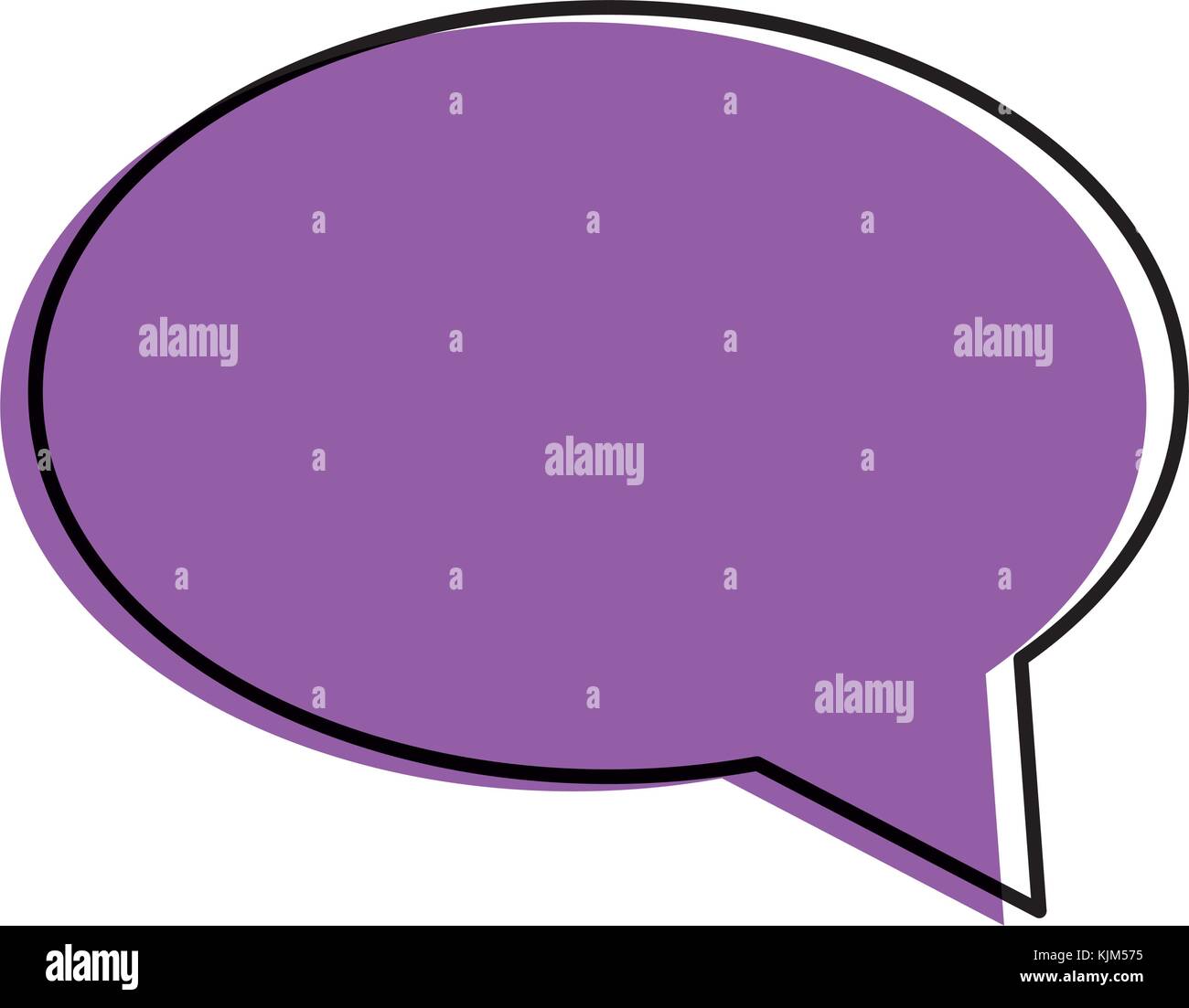 speech bubble isolated icon vector illustration design Stock Vector ...