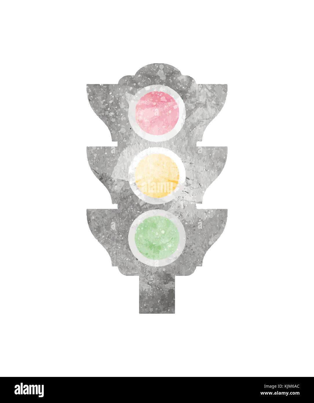 Red traffic light Stock Vector Images Alamy