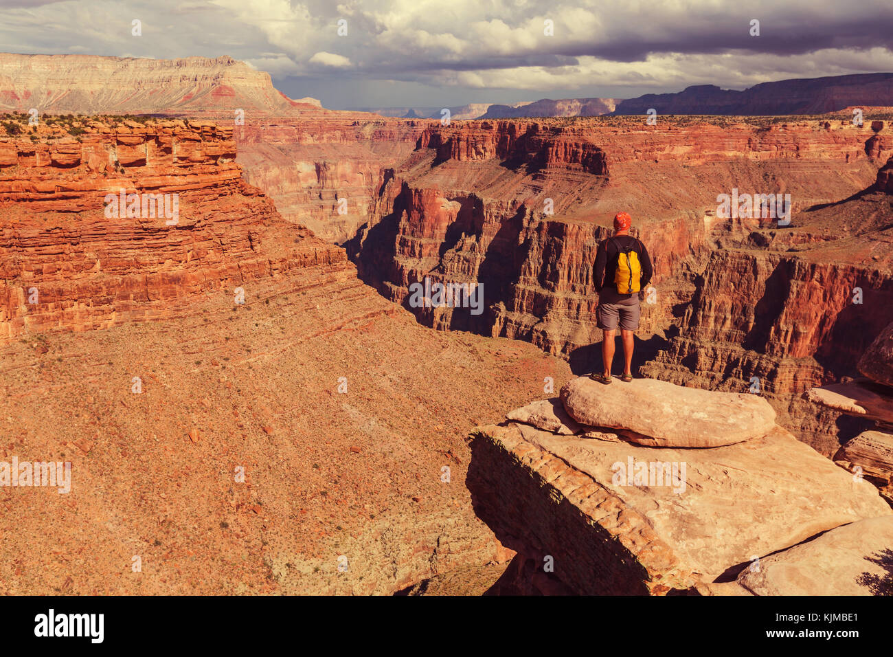Rainbow above Grand Canyon Stock Photo - Alamy