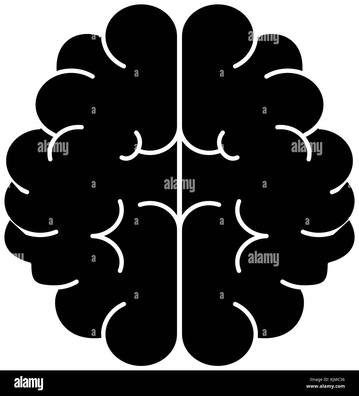 brain human isolated icon vector illustration design Stock Vector Image ...