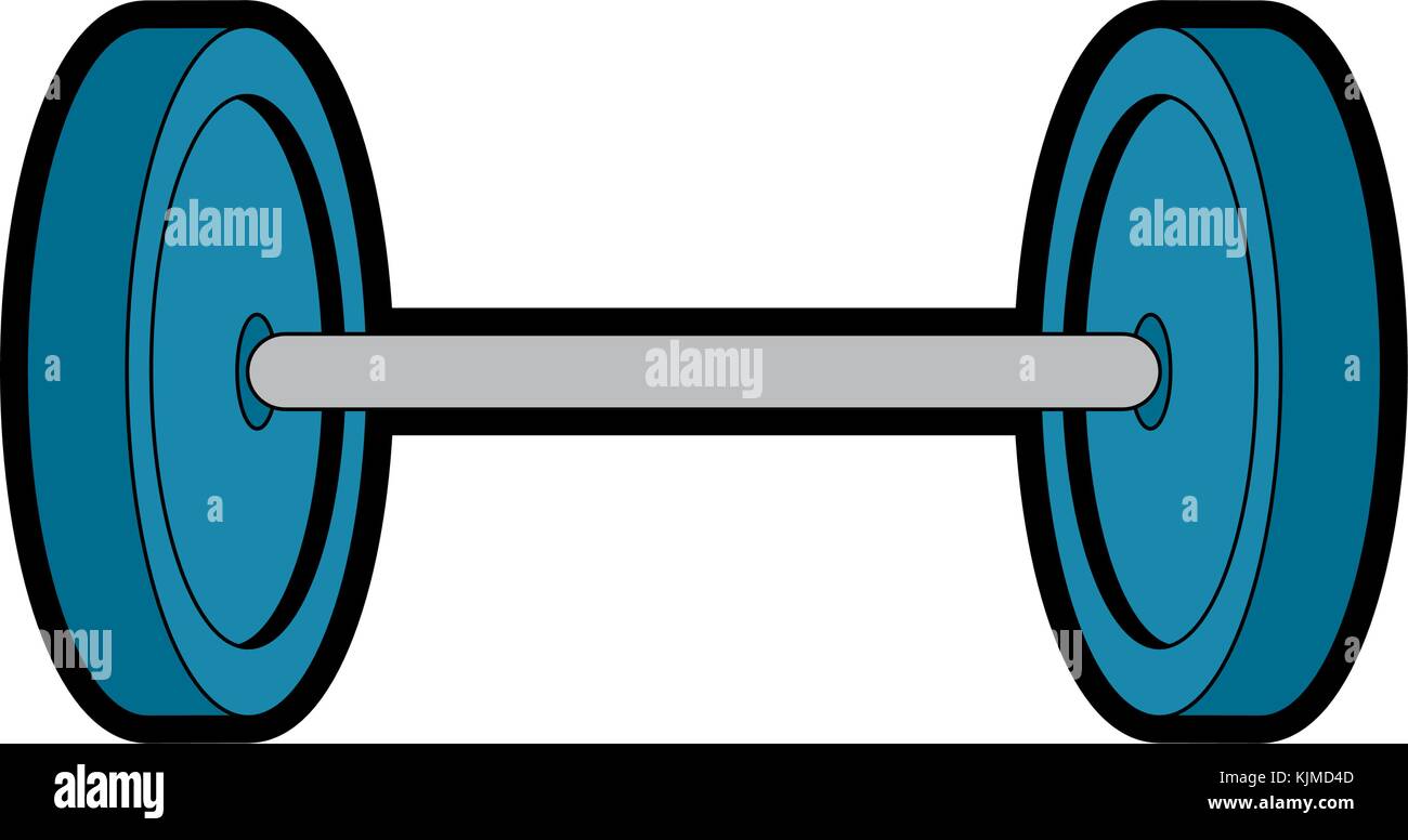 weight lifting device icon vector illustration design Stock Vector ...