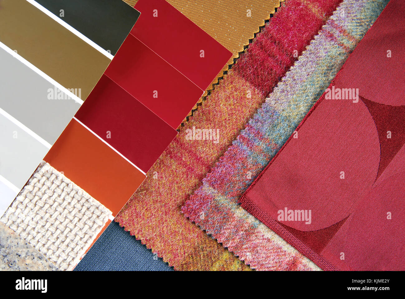 interior color design selection Stock Photo Alamy