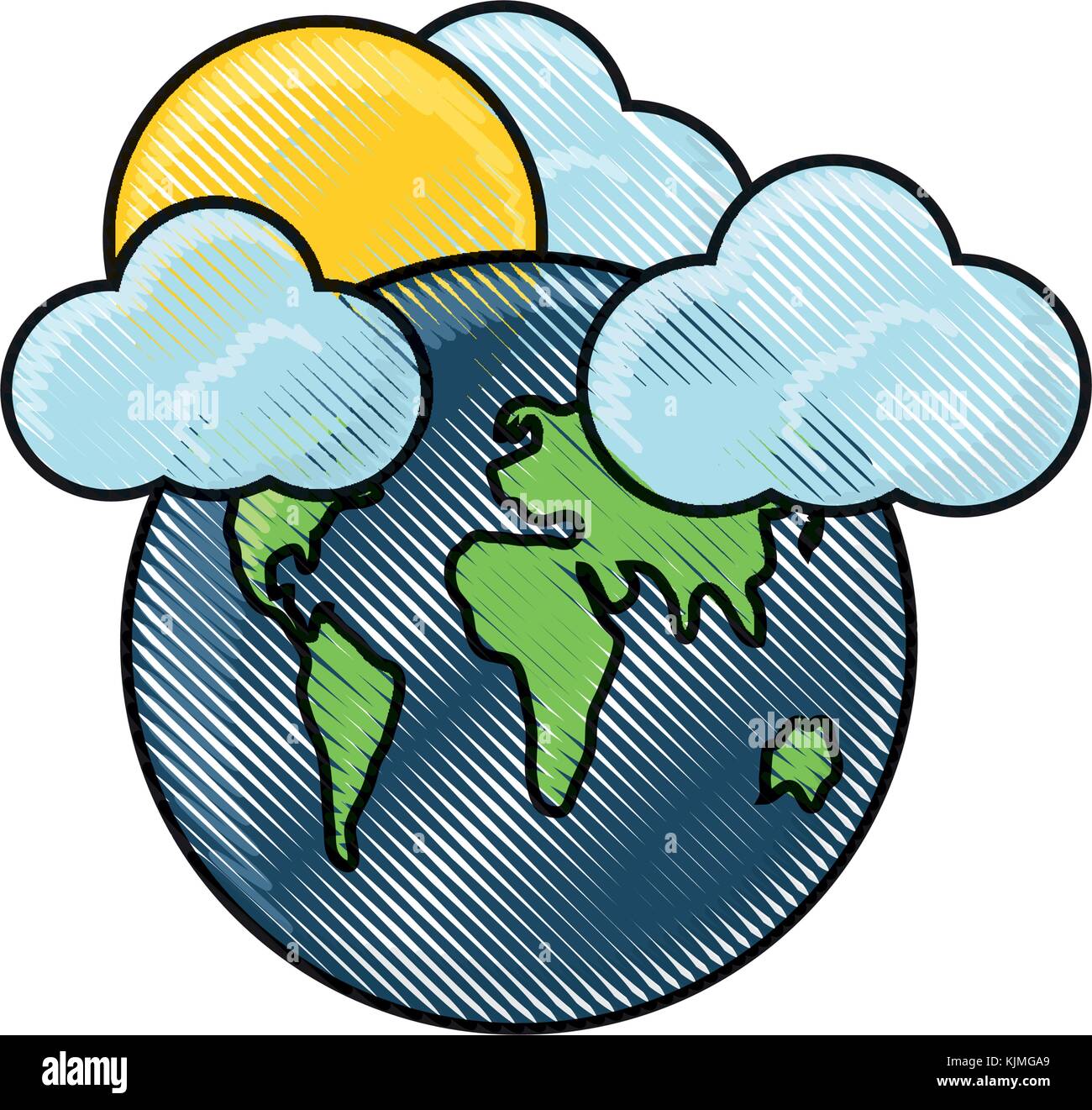 earth planet design concept Stock Vector Image & Art - Alamy