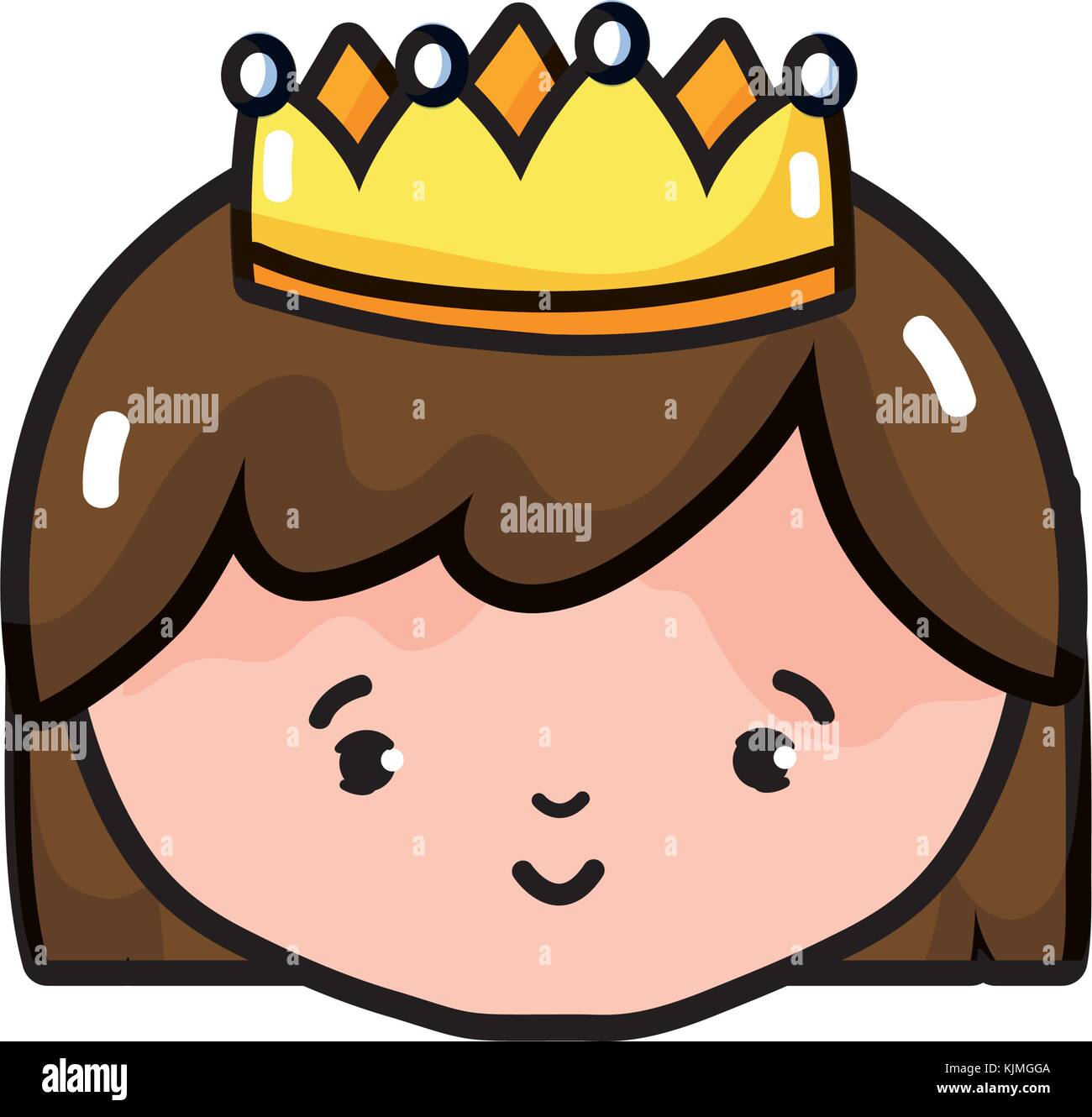 Isolated princess design Stock Vector Image & Art - Alamy