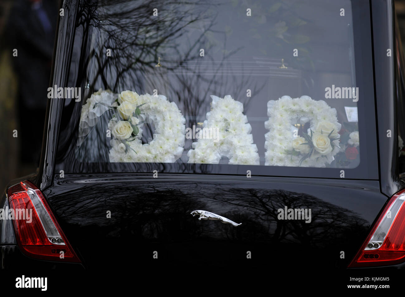 Bobby Knutt funeral at Wentworth Church, near Rotherham, South Yorkshire, UK. Stock Photo