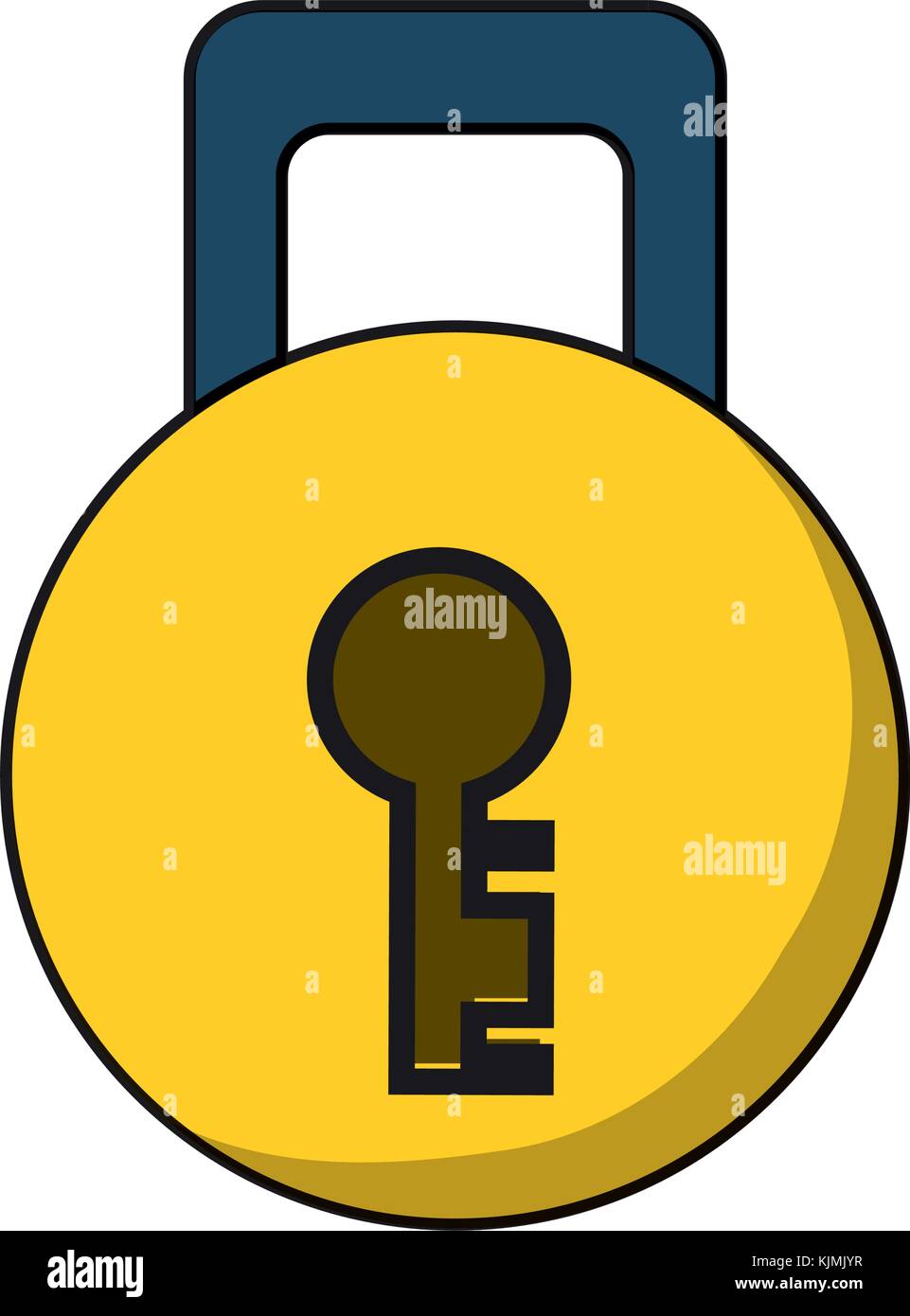 security padlock icon Stock Vector Image & Art - Alamy