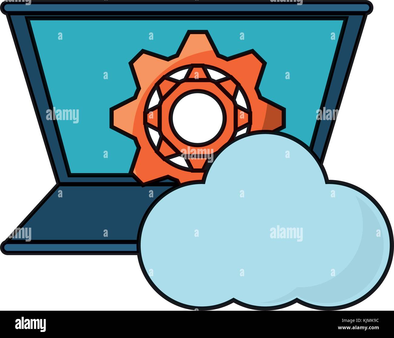laptop computer design concept Stock Vector Image & Art - Alamy