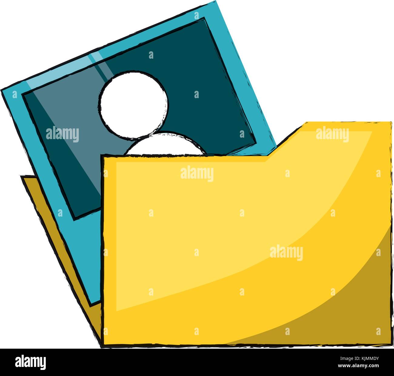 document folder design concept Stock Vector Image & Art - Alamy