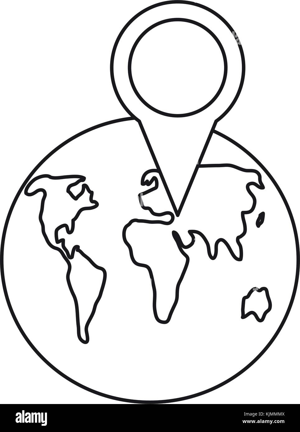 earth planet design concept Stock Vector Image & Art - Alamy