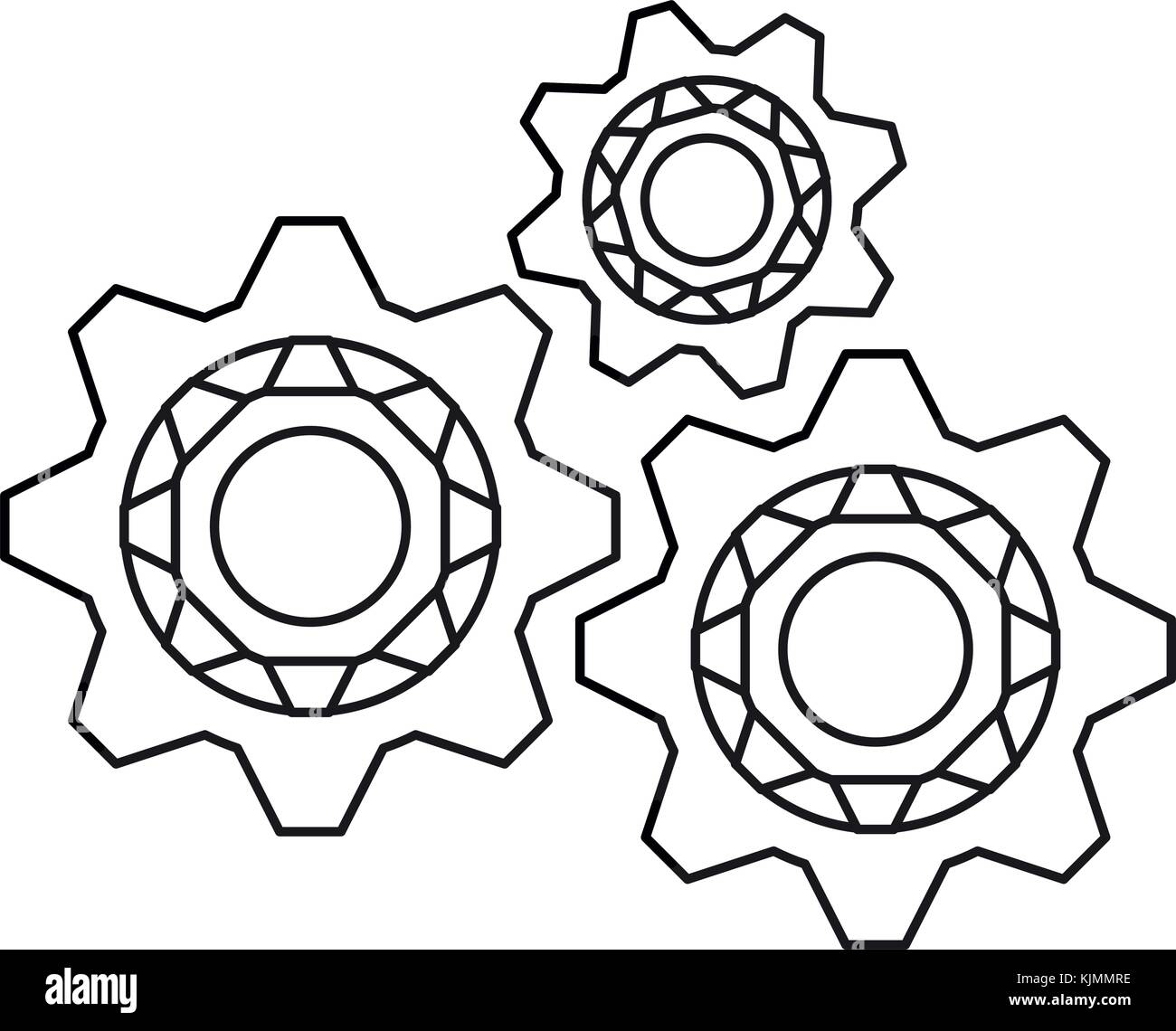 gear wheels icon image Stock Vector Image & Art - Alamy