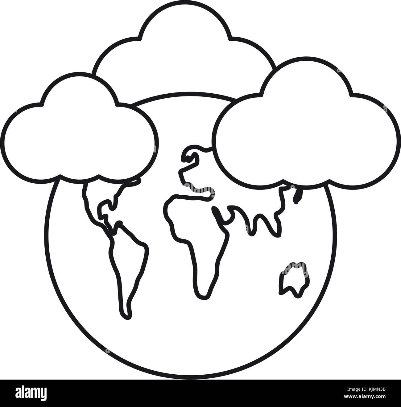 earth planet design concept Stock Vector Image & Art - Alamy