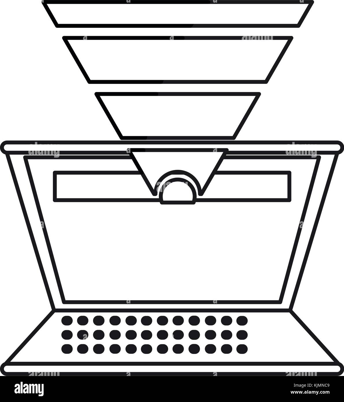 laptop computer design concept Stock Vector Image & Art - Alamy