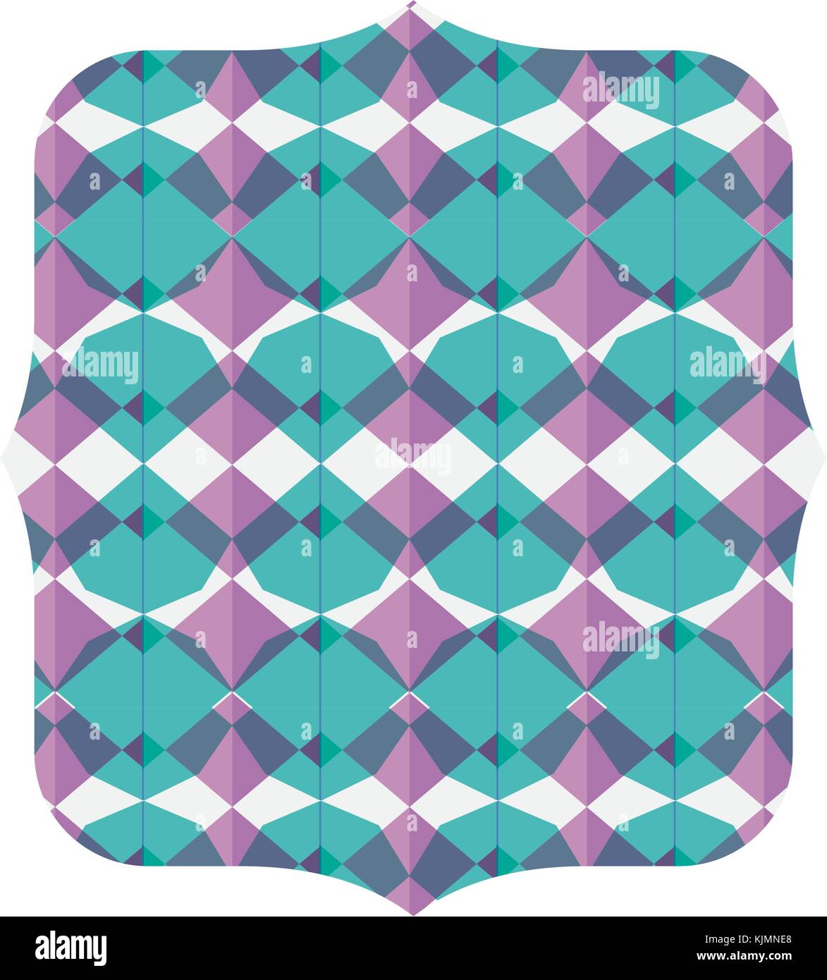 Isolated pattern frame design Stock Vector Image & Art - Alamy