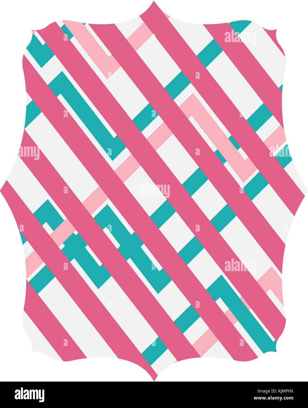 Isolated pattern frame design Stock Vector Image & Art - Alamy