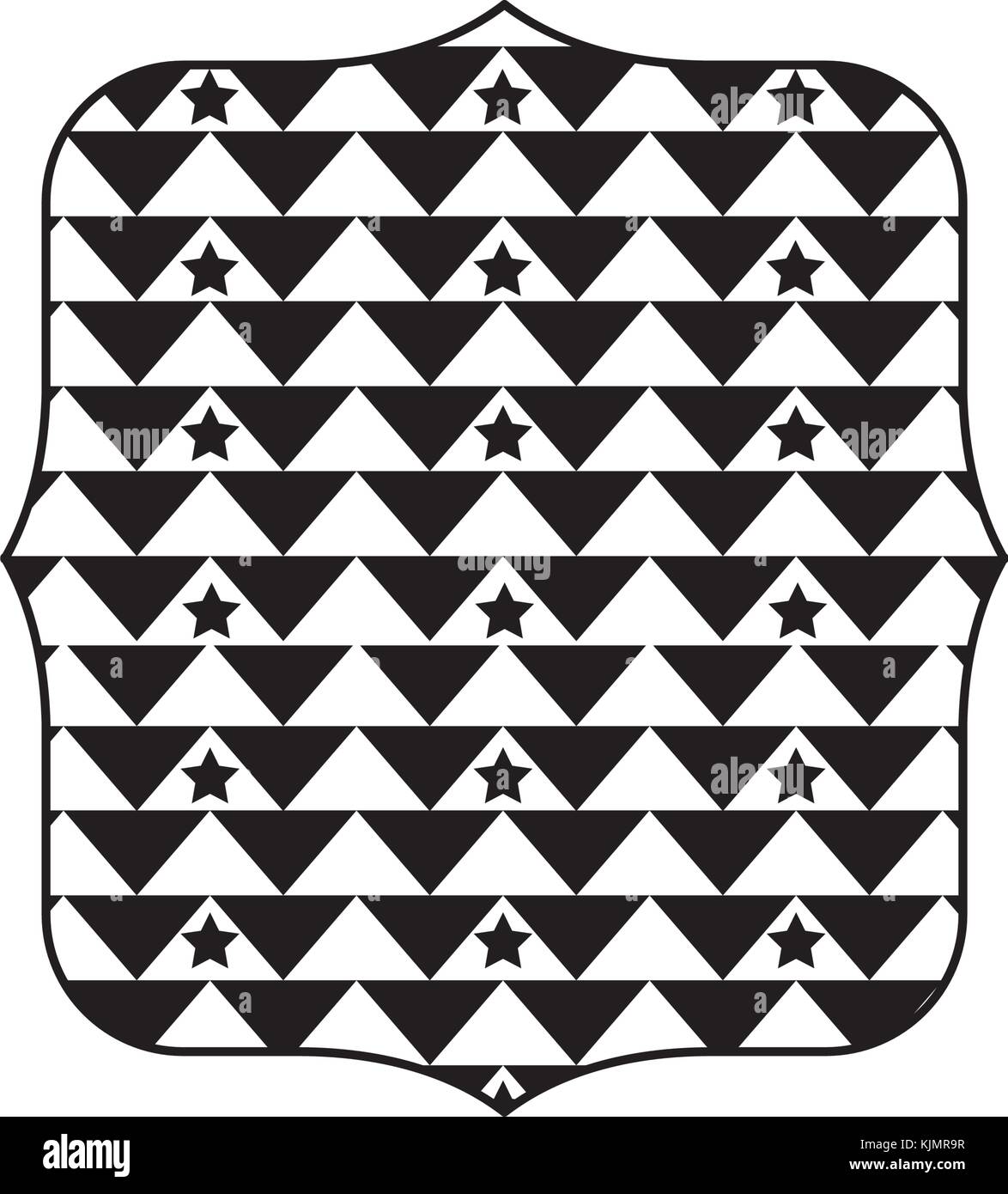 Isolated pattern frame design Stock Vector Image & Art - Alamy