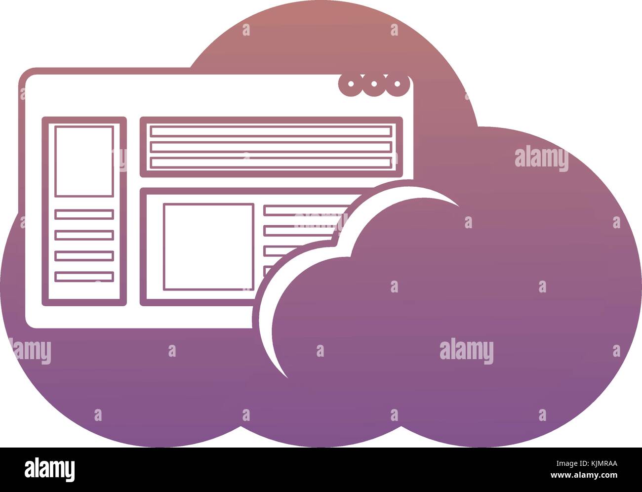 cloud storage design concept Stock Vector Image & Art Alamy