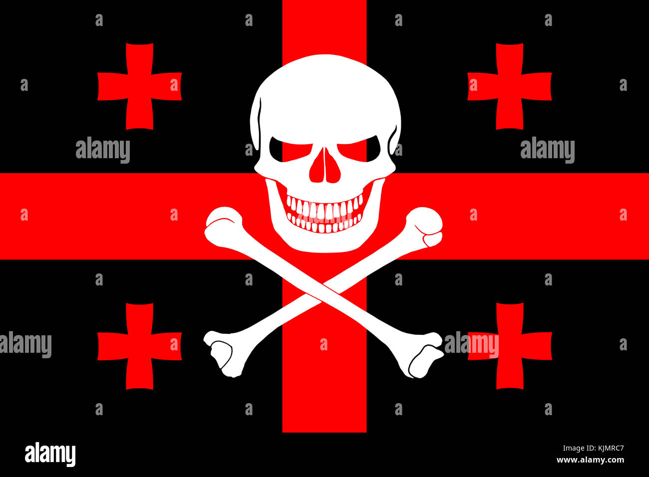 Red Jolly Roger Logo