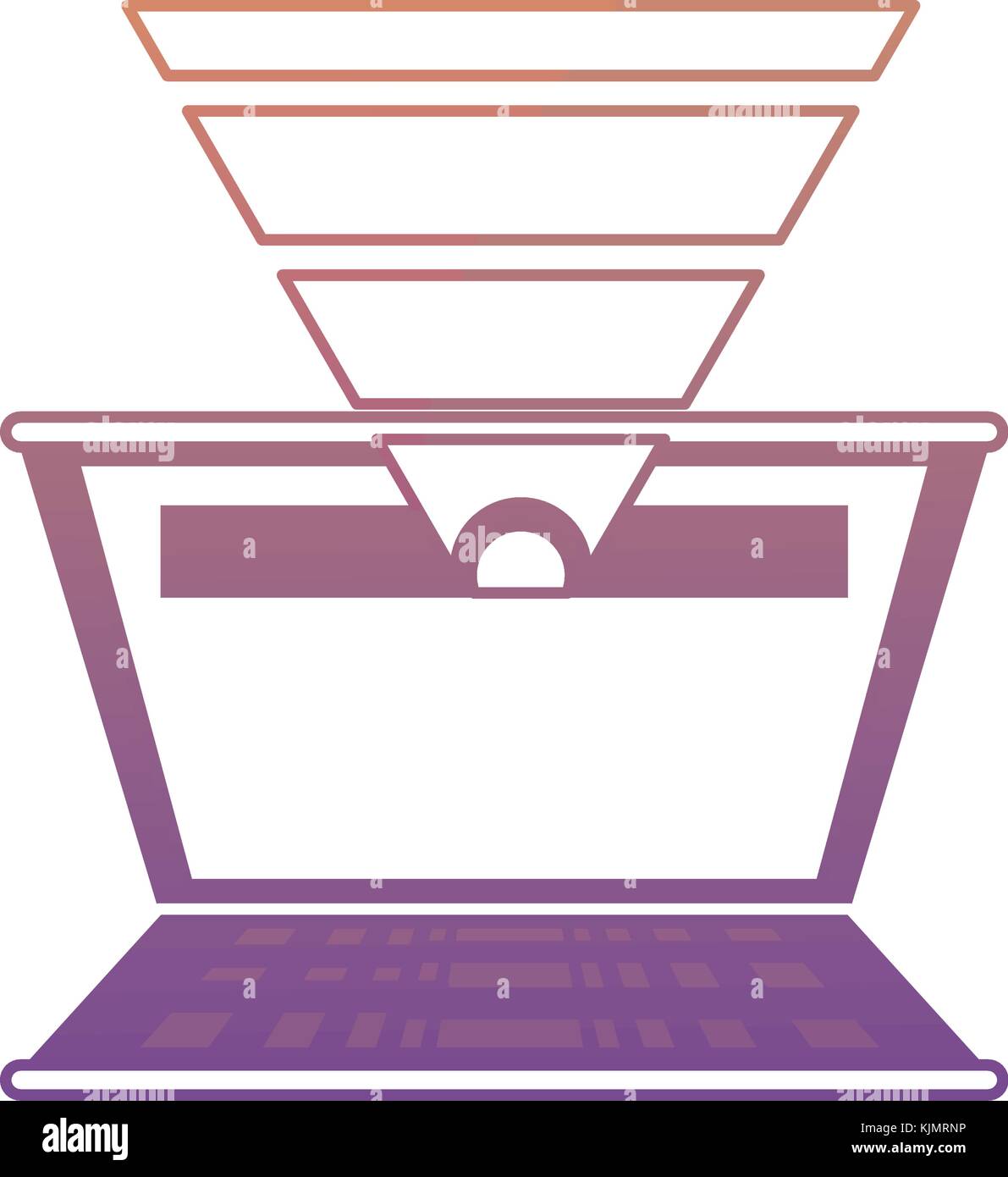 laptop computer design concept Stock Vector Image & Art - Alamy