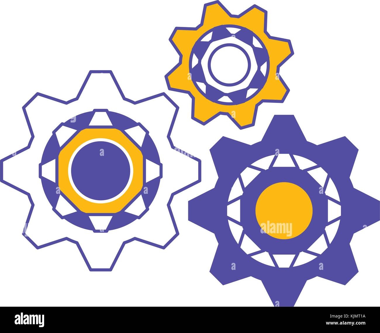 gear wheels icon image Stock Vector Image & Art - Alamy